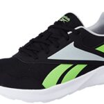 Reebok Men Sprinter M Black/Lime R/LGH Solid Grey 11