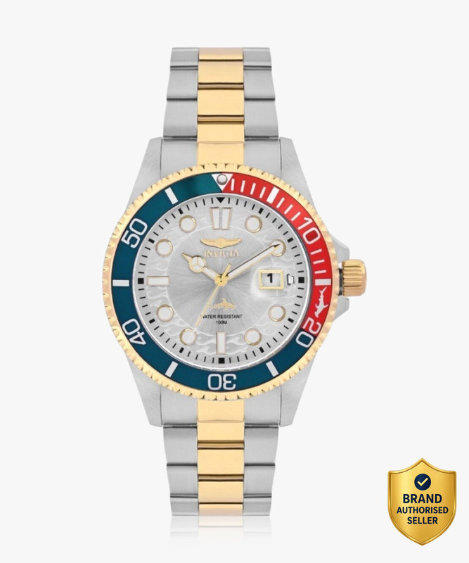 INVICTA 44710 Pro Diver Quartz Silver Dial Analog Watch  – For Men