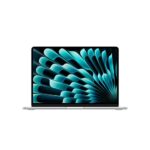 Apple 2026 MacBook Air 13″ Laptop with M5 chip: AI and Apple Intelligence, 34.46 cm (13.6″) Liquid Retina Display, 16GB Unified Memory, 512GB SSD Storage, 12MP Center Stage Camera, Touch ID; Silver