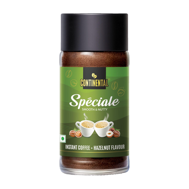 Continental Hazelnut Flavour Instant Coffee(50 g, Hazelnut Flavoured)