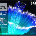 Samsung 108 cm (43 inch) Full HD LED Smart Tizen TV with Voice Assistance Remote Control | 100+ Free Channels | HDR 10+ Support | PurColor | Samsung Knox Security | Digital Tuner | Object Tracking Sound Lite | Adaptive Sound | Q-Symphony(UA43F5550FUXXL)