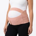 Mee Mee Maternity Corset Belt | stretchable | lightweight support band for pregnancy & postpartum | Helps relieve back pain | improve posture | soft skin-friendly fit in pink