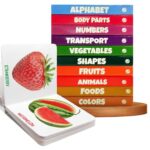 My First Library Set of 10 Board Books for Kids, Early Learning Book for Babies & Toddlers, Alphabets, Body Parts, Numbers, 1-3 Years (Kids’ First Library Box Set)
