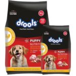 Drools Puppy Dry Dog Food 4.2kg (3kg + 1.2kg Free) | Chicken & Egg Flavour | Supports Active Behaviour | Digestive Health & Immunity | Better Digestibility