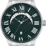 TIMEX Date, Green Round Dial Analog Watch  – For Men