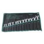 Sulfar Power Action Power Action 14pcs Combination Wrench Set CWS01 CRV Nickel Plated Different Sizes Available from 8mm-24mm Alongwith Tool Bag (CWS01)
