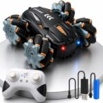 GRAPHENE 4X4 Remote Control Drift Stunt Car 4WD Racing Fall Resistant RC Car 360° Rotating Dual Sided Climbing High-Speed Tumbling Cross-Country Battle Off Road Rechargeable Adults Boy Girl