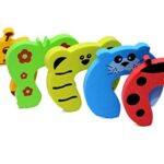 BabySafeHouse Finger Pinch Door Guard for Baby Safety (Animal Shape-Pack of 5)-Door Stopper for Protection from Door Slamming & Accidental Door Lock