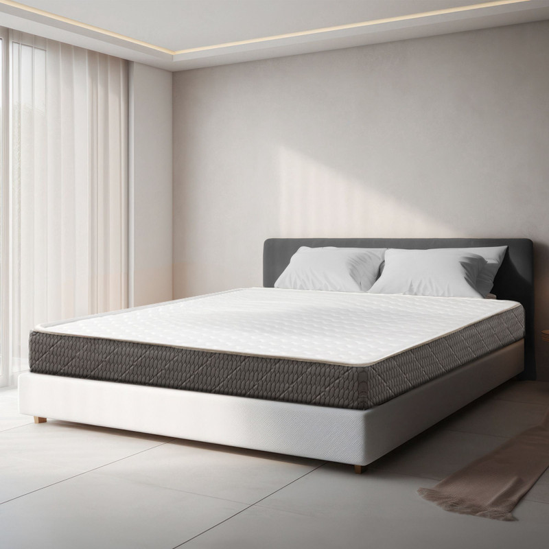 Kurlon Spinel Ortho, Firm, Back Support, Breathable, Hd Bonded Foam, Pu Quilting Top 6 Inch Queen Bonded Foam Mattress(L X W: 75 Inch X 60 Inch)
