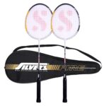 Silver’s Aluminium FIRE Badminton Kit (2 Racquets with Full Cover)