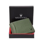 WildHorn Wildhorn India Oliver Green Leather Men’s Wallet (WH7311GREEN)