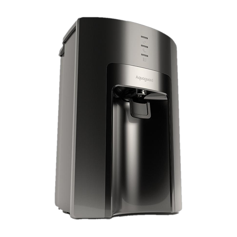 Aquaguard Sure Delight RO+MC 1X 6 L RO + Minerals Water Purifier | 6-Stage Purification with 2-in-1 Mineral Charge | Suitable for Borewell & Tanker Water(TDS >200)(Black, Copper)