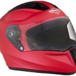 Steelbird SA-1 Aeronautics Full Face Helmet with Cromic Visor (Matt Hot Pink, M)