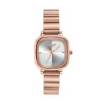 Sonata Poze 9 with Quartz Analog White Dial IPG Strap Watch for Women – SP80189WM01W