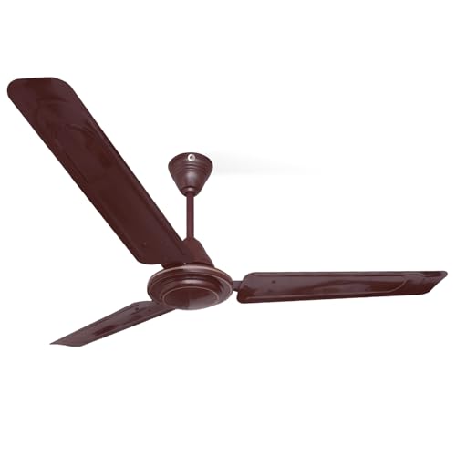 CG Sahajair | High-Speed 1200mm Ceiling Fan | 100% Copper motor | 2 Year Warranty | Superior Air Delivery | Double Ball Bearing | Luster Brown