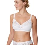 Marks & Spencer Wild Blooms Non-Padded Full Cup Bra A-E White