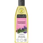 Soulflower Rosemary Lavender Hair Oil For Healthy Hair, Scalp Nourishment, Hair Growth – 100% Pure & Natural Undiluted Cold Pressed Oil, 120Ml
