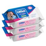 Little’s Soft Cleansing Baby Wipes with Lid | 80 Wipes x Pack of 3 – 240 Wipes | Extra Thick & Moist Wet Wipes for Baby’s | Prevents Rashes & Redness with Goodness of Aloe Vera, Vitamin E & Jojoba Oil