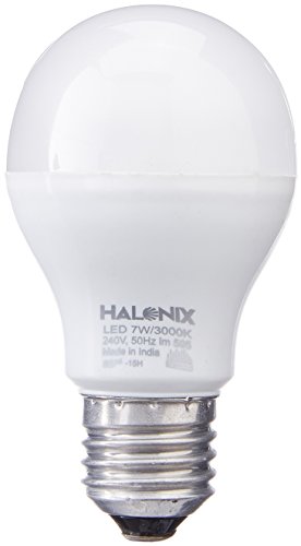 Halonix Astron Plus Base E27 7-Watt LED Bulb (Pack of 4, Warm White)