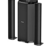 PHILIPS Convertible Soundbar MMS8085B, 2.1 Channel with Multipoint-Connectivity Option, USB in, Bluetooth Connectivity 80 Watt, Superior Sound, Rich bass (Black)