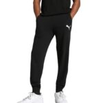 Puma Mens ESS Logo Pants TR cl, Black-Cat, L (68462451)
