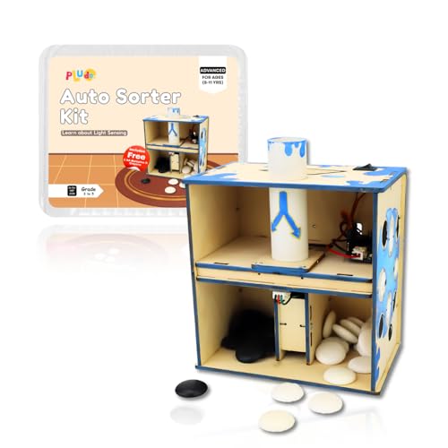 Pludo Auto Sorter Kit | DIY STEM Light Sensing Sorting Machine
