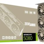 ZOTAC Gaming GeForce RTX 5080 Solid CORE OC 20th Anniversary Edition Graphics Card – 16 GB | DLSS 4.5 | Advanced Cooling | RGB Lighting | ZT-B50800J2S-10P | Only Graphics Card with 5 Year Warranty