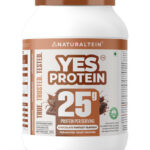 NATURALTEIN Fermented Yeast Protein Powder | 25g Protein Per Scoop | Vegan Plant Protein Plant-Based Protein(1 kg, Chocolate)