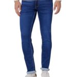 Spykar Men’s Skinny Fit Low Rise Casual Jeans Dark Blue
