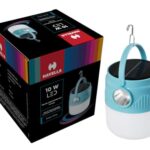 Havells Solar Lighthouse NXT 10W| 360° Light Distribution| 4000 mAh Lithium-Ion Rechargeable Battery| 2 Light Modes| Torch – Usage up to 7 Hours Multi-Function Canopy Light for Camping & Marketplace