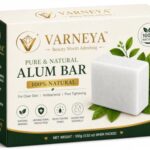 VARNEYA Naturals Pure Alum Bar 100g | Potash Alum (Fitkari) | 100% Natural Crystal Alum | Premium Quality | Ideal for Shaving, Skincare & Traditional Use