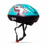 GURU Light Weight with Superior Ventilation, Helmet for Mountain, Road Bike & Skating Helmet with Premium White EPS Foam Lining, Ideal for Adults and Kids (Unicorn, Large)