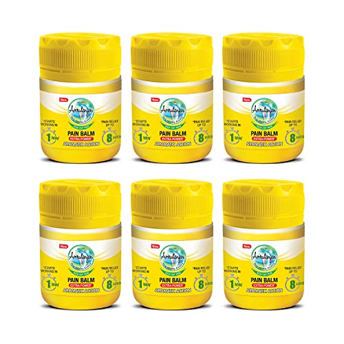 AMRUTANJAN PAIN BALM EXTRA POWER 8 ML – PACK OF 6