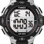 TIMEX DGTL Digital Watch for man with Green Round Dial & Black Resin Bracelet Band Water Resistant Men’s Wrist Watches – TW5M41200JQ