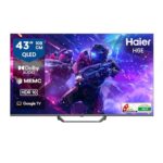 Haier H6E Series 108cm (43) 4K QLED Ultra HD Smart LED Google TV 43H6E