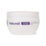 Naturali Anti-Hairfall Hair Mask With Rosemary, Ginseng & Biotin | Repairs Damaged Hair | Promotes Hair Follicle Growth | Paraben & Mineral Oil Free | 200ml
