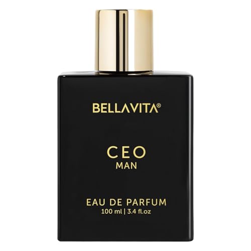 Bella Vita Luxury CEO Man | Long Lasting EDP 100ml | with Lemon, Lavender, Tonka, Mandarin & Vetiver | Premium Fragrance Perfume for Men | Ideal for Every Moment