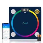 ANT Flora Supreme Smart Scale Bioelectrical Digital Body Weight Machine for Home with Bluetooth App | BMI, BMR Analyzer | 180kg Capacity | High Precision Sensors | LED Display