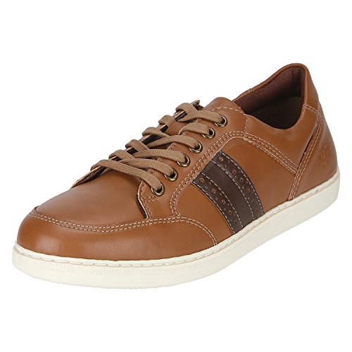 Bond Street by Redtape Men’s Tan Sneakers-6