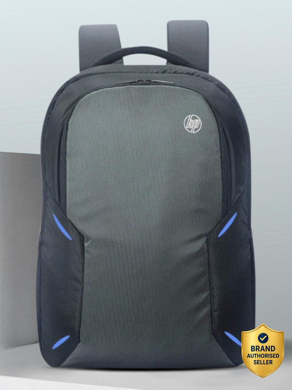 HP X Entry Light weight Upto 15.6 Inch Laptop (Black, Grey) 32 L Laptop Backpack(Grey)