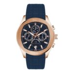 Carlington Legacy Series Analog Wrist Watches with Chronograph & Silicone Strap for Men – CT 9999