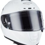Steelbird Hi-Gn SA-2 AERONAUTICS WHITE WITH PLAIN VISOR 600MM