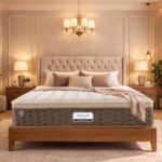 AMORE Medico 8-Inches Plush Quilted Eurotop Pocket Spring Mattress|72x48x8 Double Size|Medium Soft|7-Zone Motion Isolation|CertiPUR-US Certified HR Foam|CertiGuard Technology