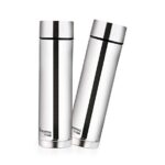 Crystal – CWB-043A Capsule Stainless Steel Water Bottle -1000Ml, Silver, 2 Piece