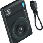 Portronics 10000 mAh 22.5 W Wireless Compact Pocket Size Power Bank(Black, Lithium Polymer, Fast Charging for Mobile)