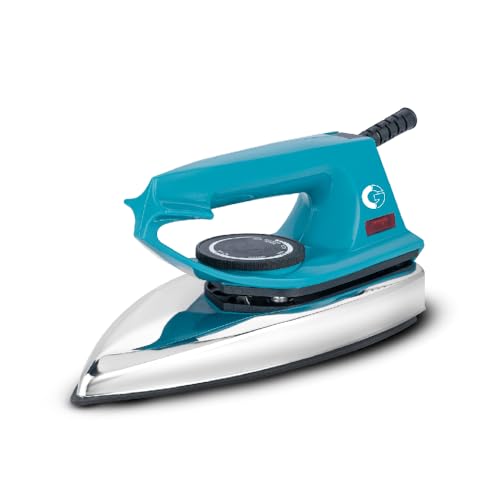 CG -IRDI1000 Light Weight Dry Iron 1000 W with Anti-Bacterial Non-stick German Coated Soleplate, 180 degree Flexi Cord, BIS Certified 2 Yr Replacement Manufacturer Warranty