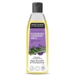 Soulflower Rosemary Lavender Amla Hair Oil for Hair Growth & Hair Fall Control | Anti Dandruff, Dry Scalp, Long & Strong Hair | Natural Essential Oils for Men & Women – 100ml