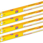 Wipro Garnet 25W LED Batten | Cool Day Light (6500K) Pack of 4 25 W 114 cm Tube Light(White, Pack of 4)