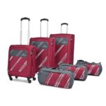 Aristocrat Hexa Active Set of 6 (3 Trolley Bags & 3 Duffle Bags) Luggage