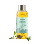 Nat Habit Summer Baby Hair Oil for Kids 0-5 Years | Ayurvedic Hair Oil for Baby with Brahmi, Matsyakshi & Dasabuti | Baby Hair Growth Oil with Desi Ghee & Cold Pressed Oils | Cools Body, Aids Sleep, 110ml